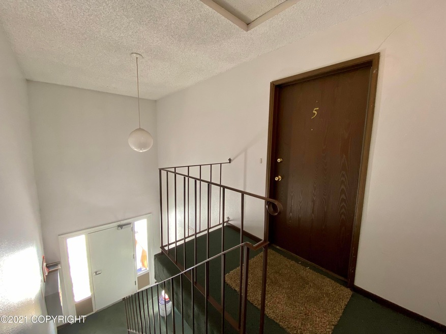 Entry to unit. Top floor.