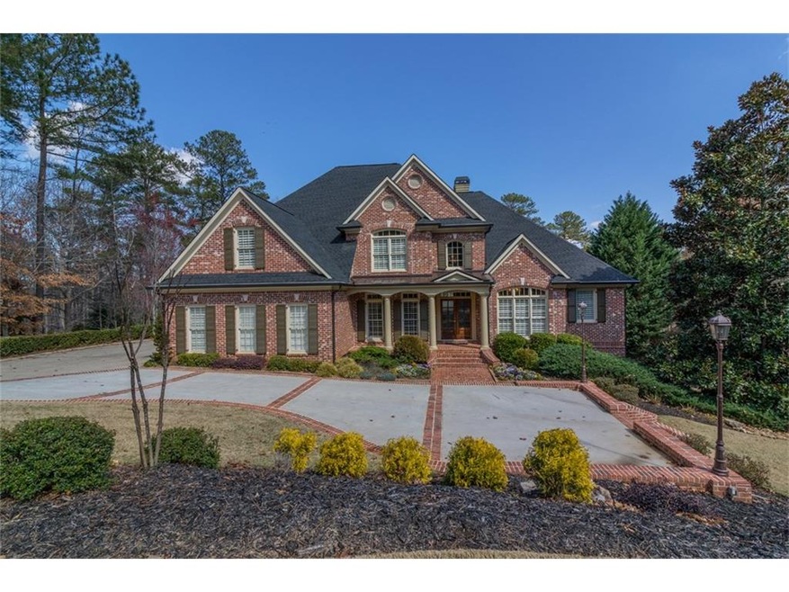 Stunning 4 side brick home on over 2 acres of luxu