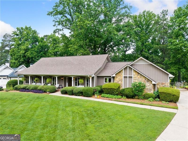 Ranch Plan on Finished Walk Out Terrace Level