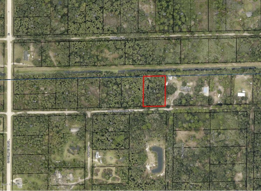 Breckenridge Lot 8 Map