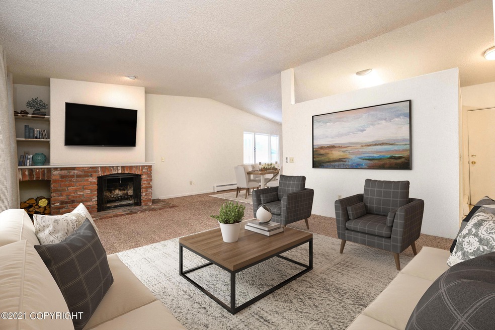 Living Room 2 Virtually Staged