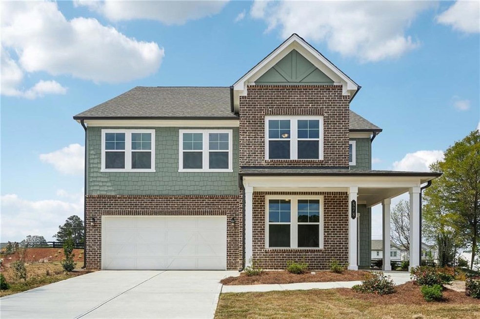 Hardie Plank and brick exterior