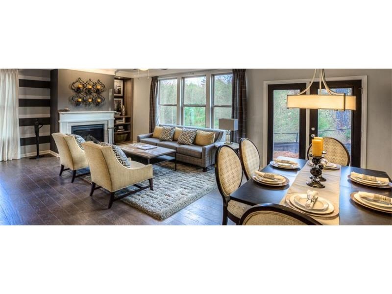 Treymore Family/dining area *photo is of model hom