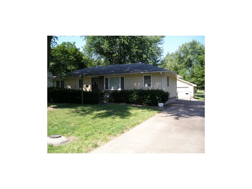 Front with view of side drive