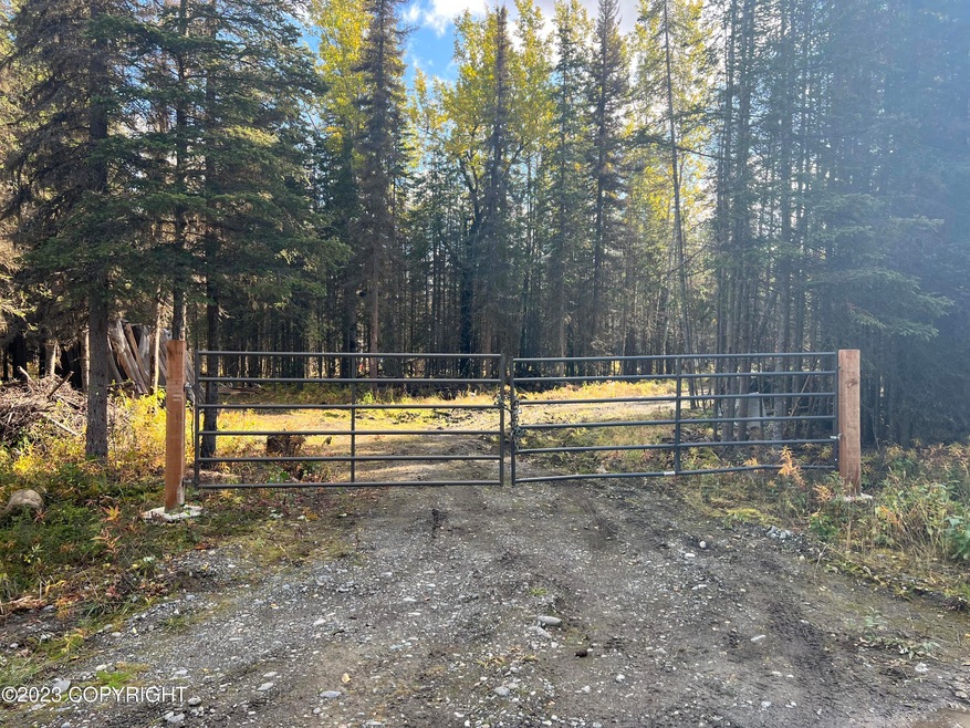 Gated driveway