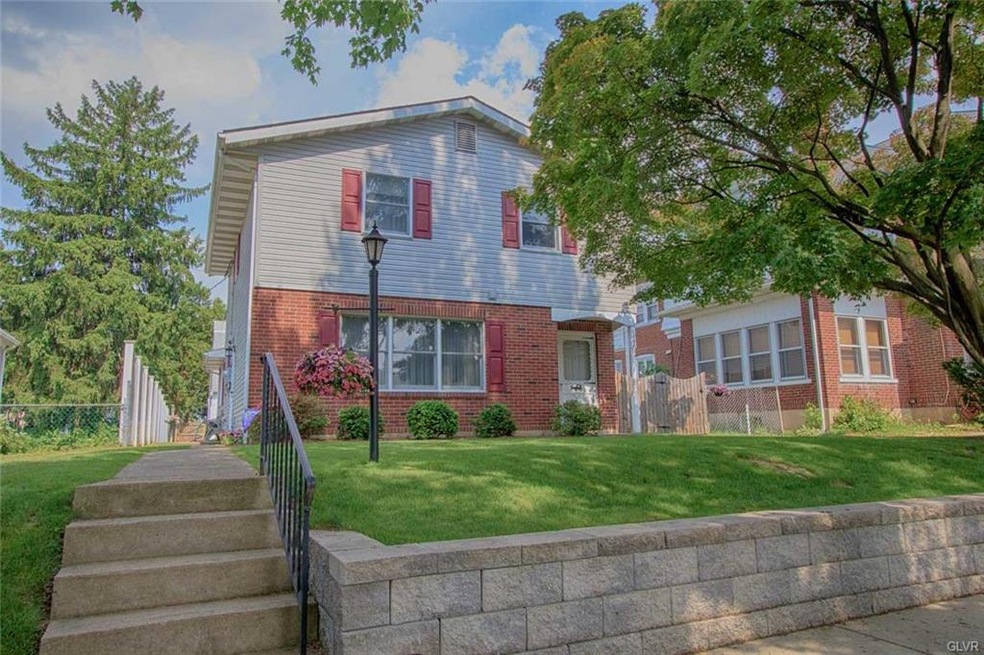 Front of home.