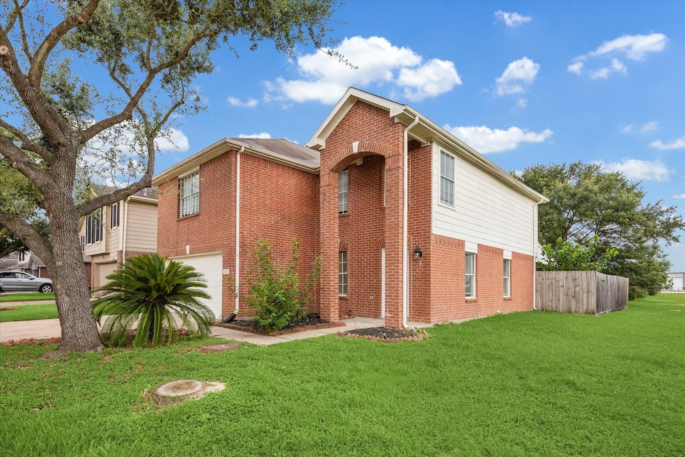 Charming two-story home on a spacious corner lot,