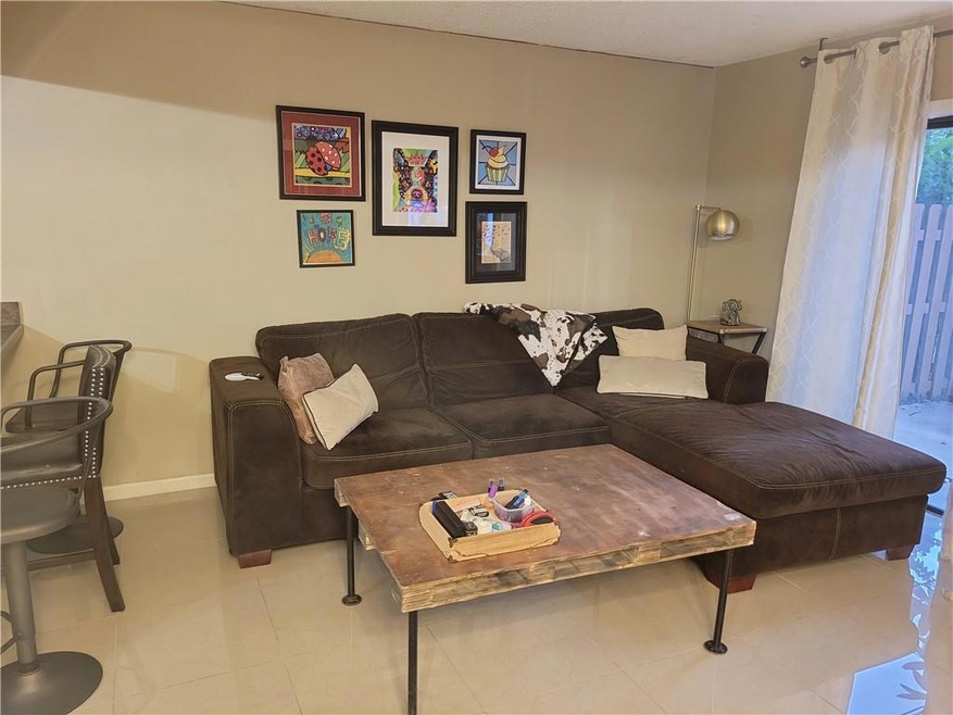 Den off of Kitchen