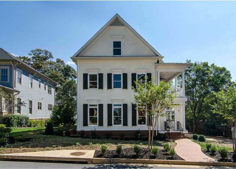 Exterior Front. Charleston inspired classic design