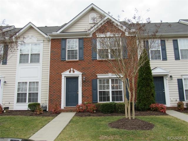 Brick front townhome