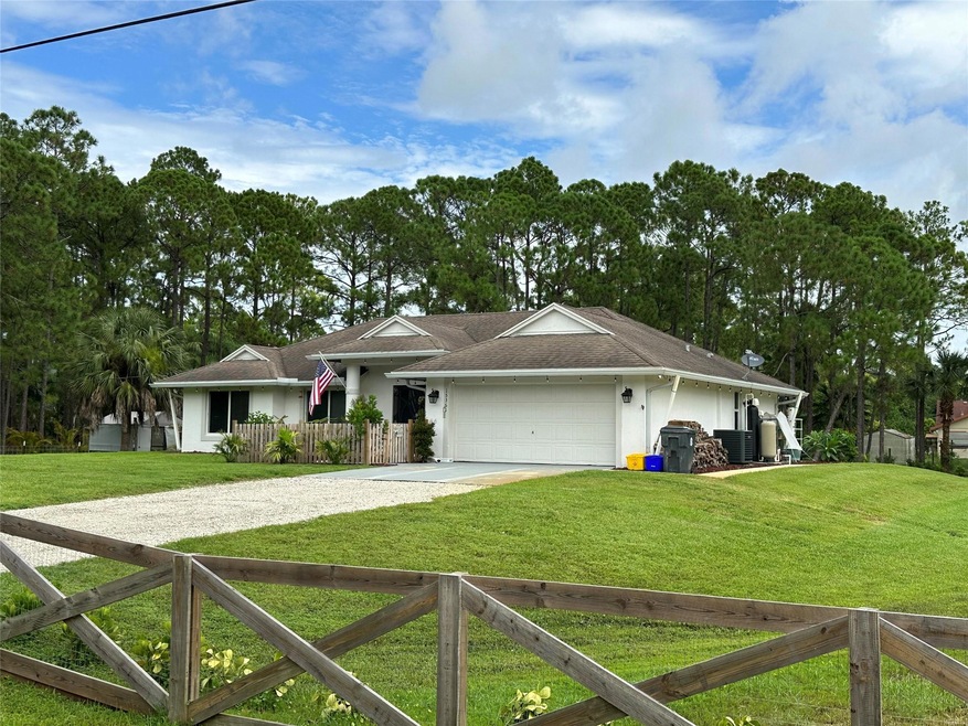 Front view of house