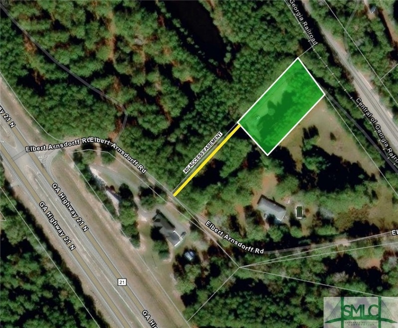 Aerial with Easement