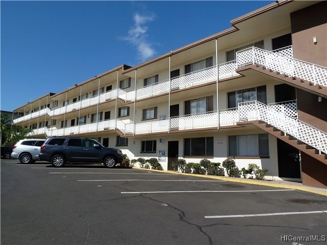 Front of the building
