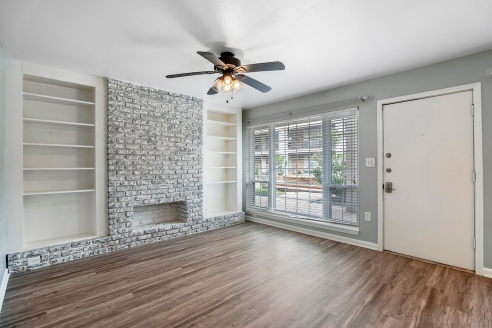 Spacious living area featuring an eye-catching exp