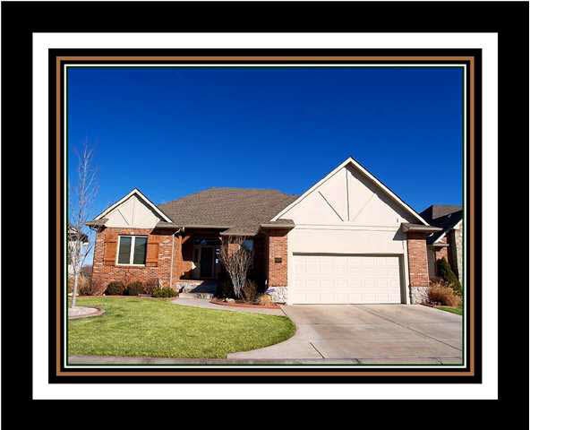 Golf course east facing lot with finished basement