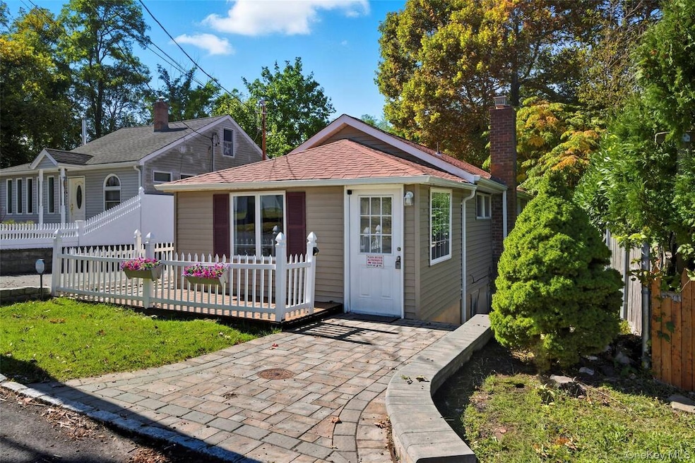 Bungalow with a chimney