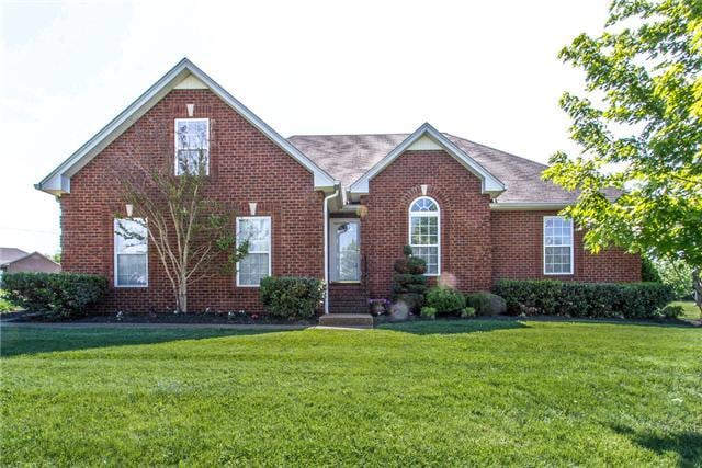 Great curb appeal and a fantastic yard!