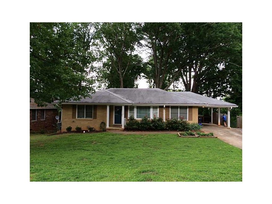 Exterior Front. Four sided brick ranch in excellen
