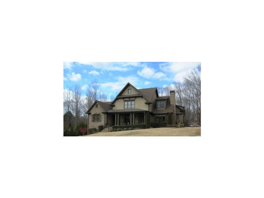 Exterior Front. Rocking chair front porch.  All br