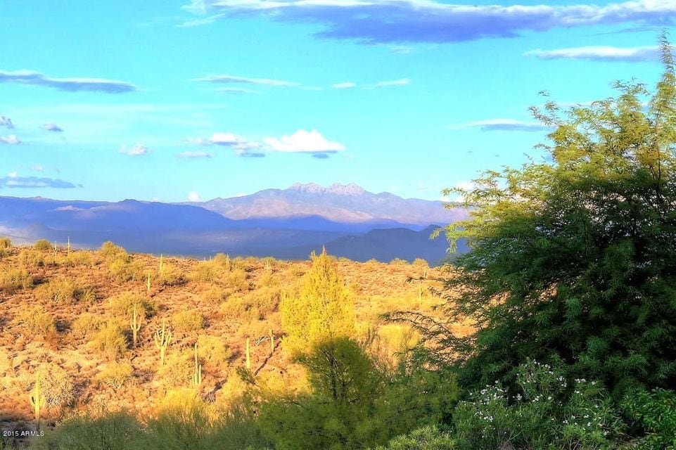 View of Four Peaks