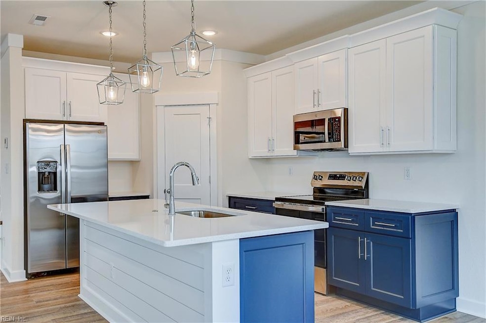 Sample photo kitchen. Appliances will be GE Cafe matte white