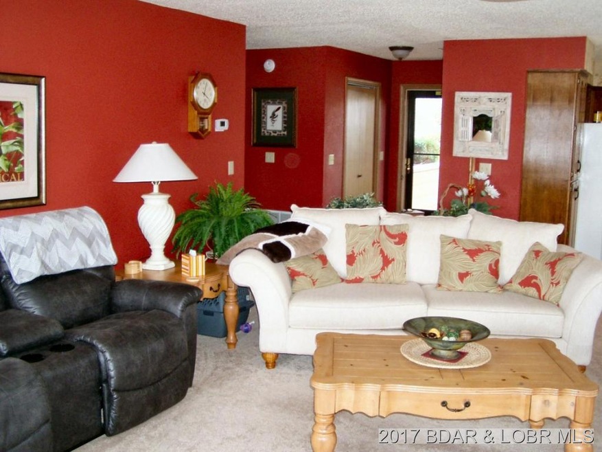 Great room colorful decor