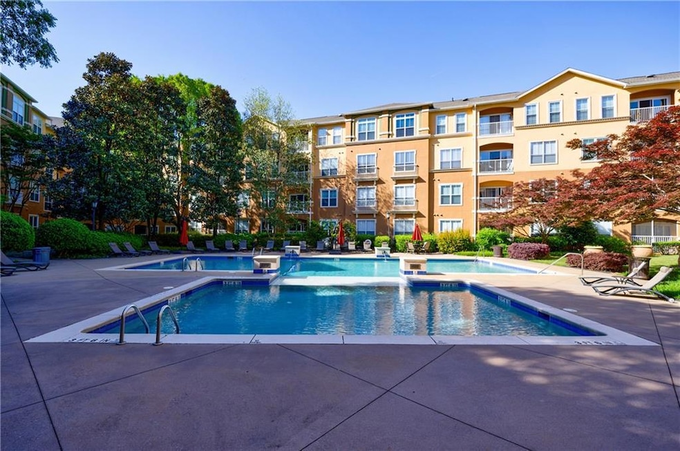 View of pool
