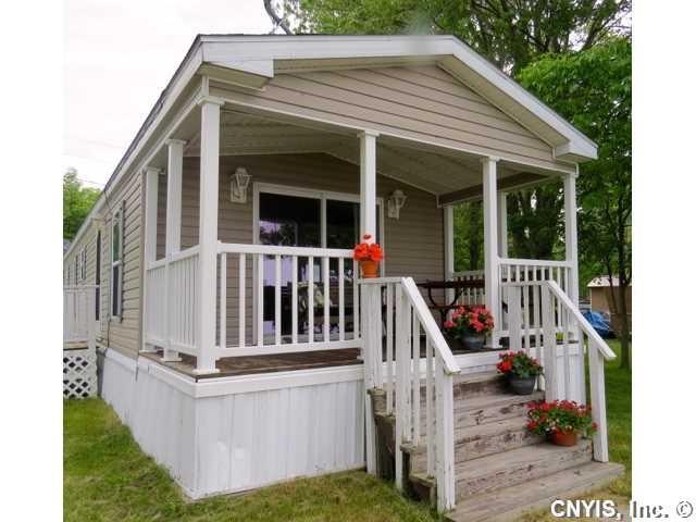 Exterior Back. Waterside of the home. Deck overloo