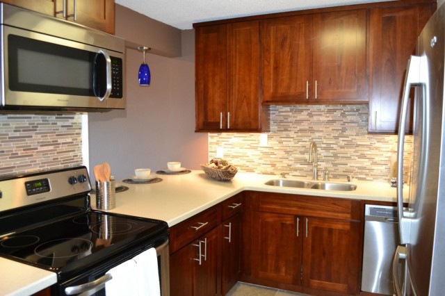 Renovated kitchen