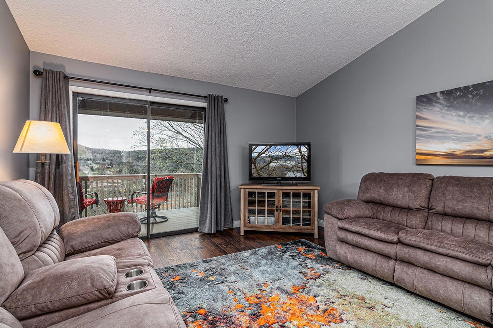 Living Room with Deck Access