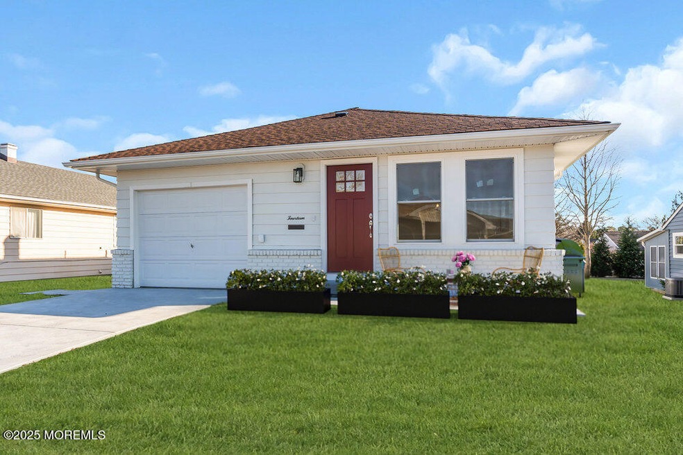 front shrubs and chairs or porch seating