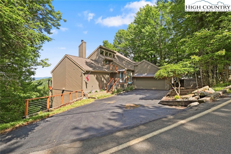 Paved driveway