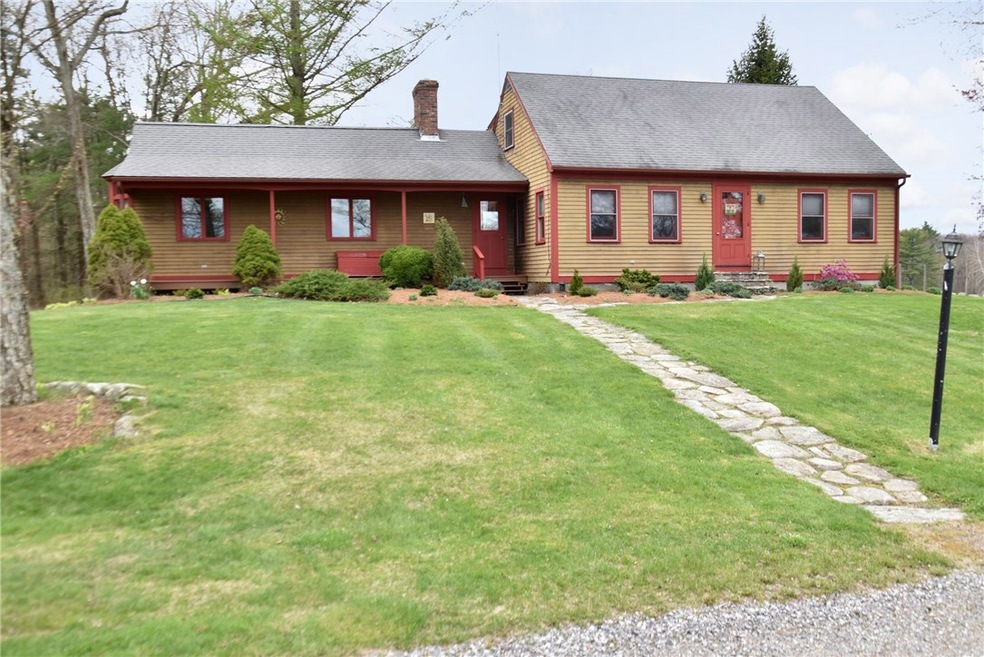 Front yard and porch