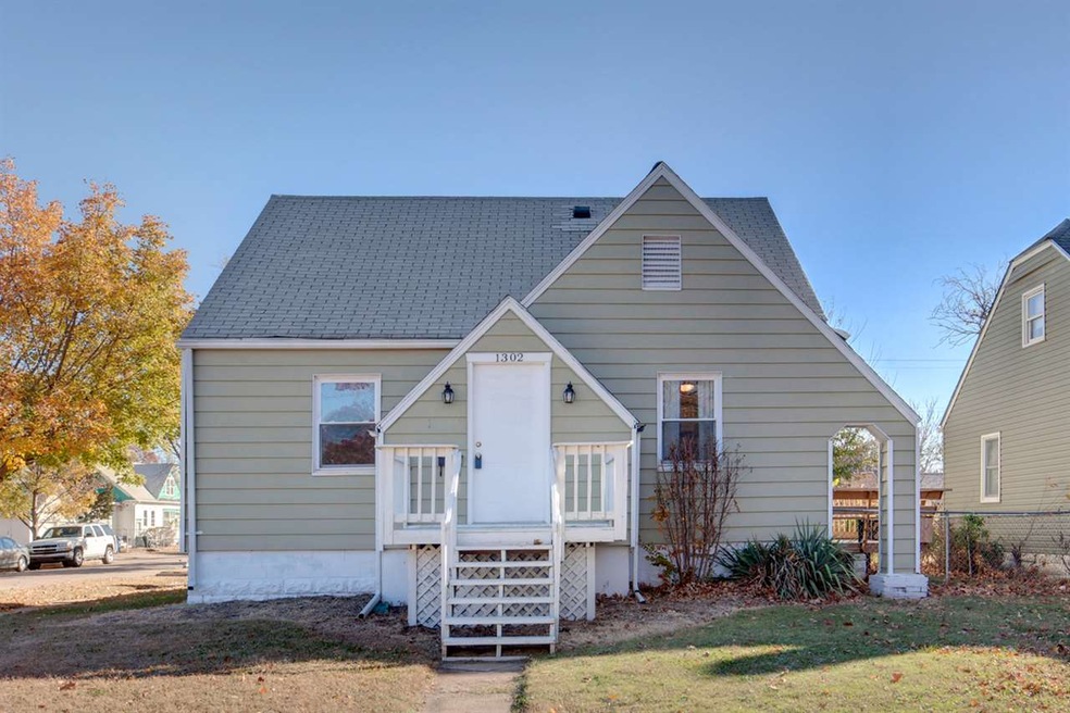 Bungalow on a corner lot