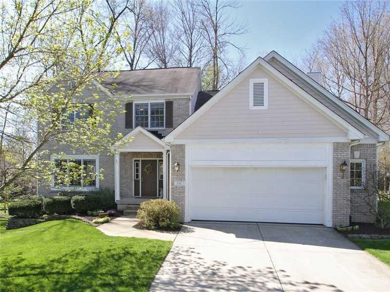 Exterior Front. You ll love this quality built Estridge home in the established and prestigious golf course community featuring 5 bedrooms, 3.5 baths, FULL finished basement & 4  bumpout on garage all nestled on a premium tree-lined wooded lot!