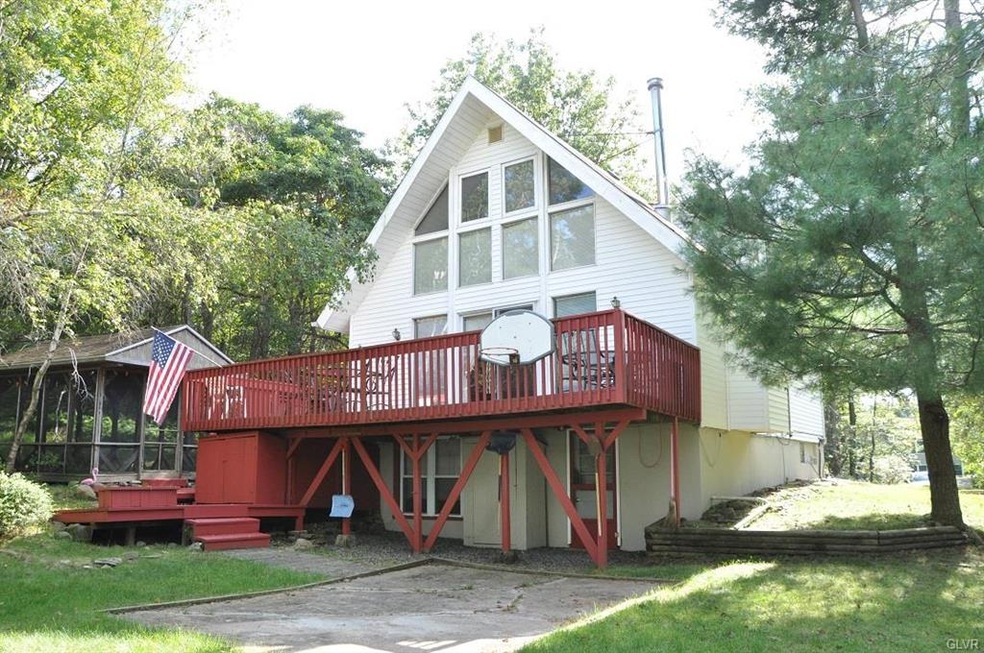 Back view of house