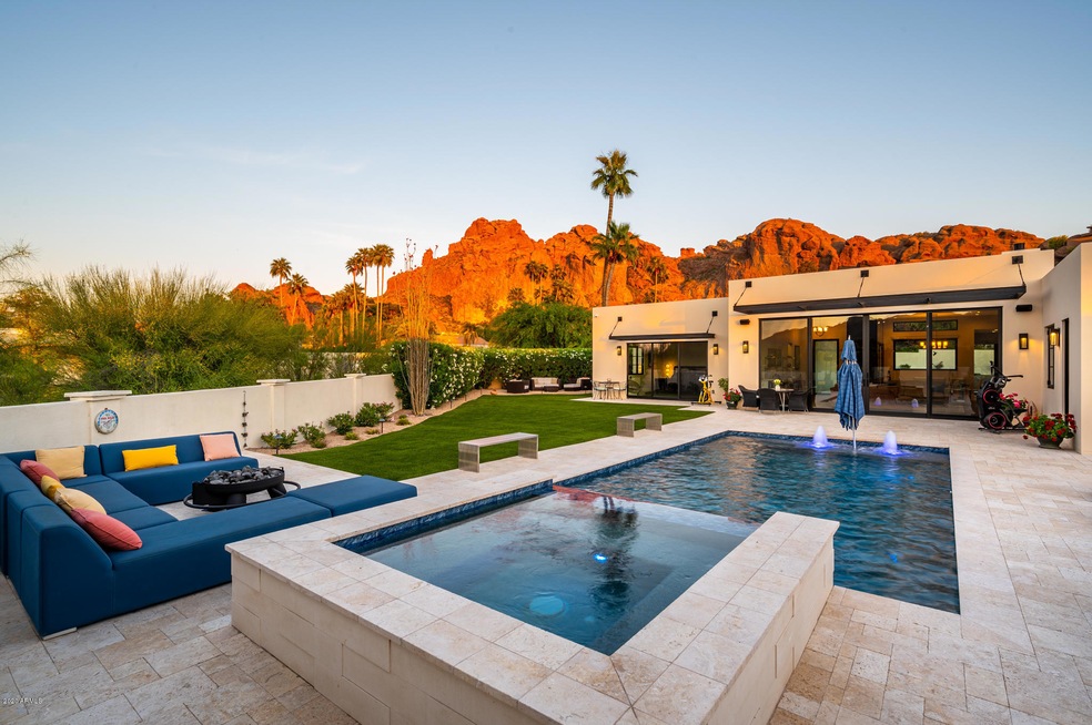 Spa Views from Backyard
