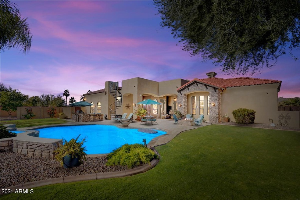 Resort like back yard