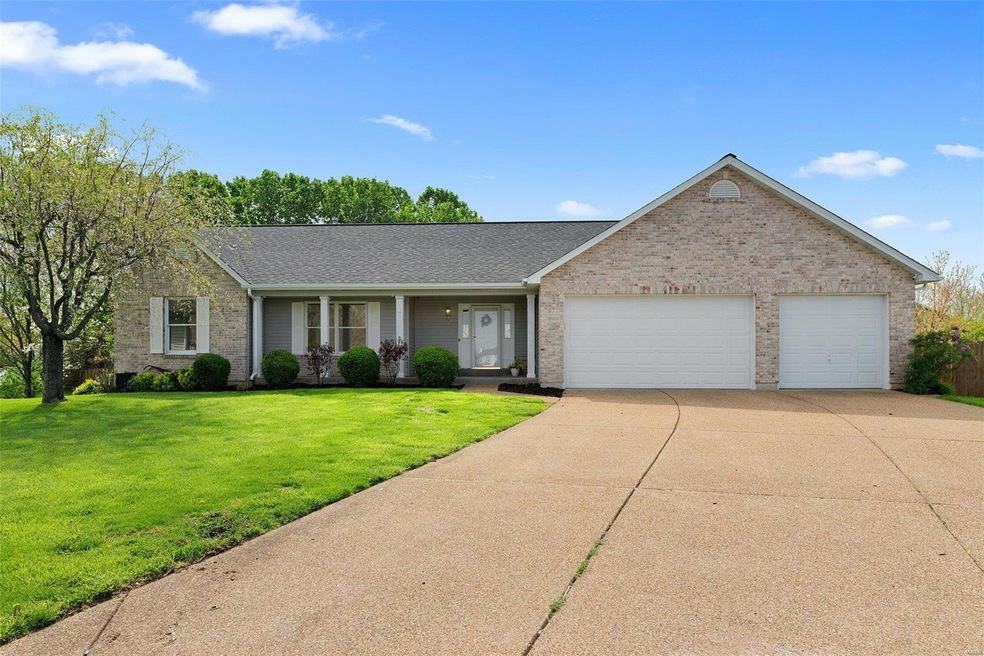 Wonderful ranch with an oversized 3 car garage & f