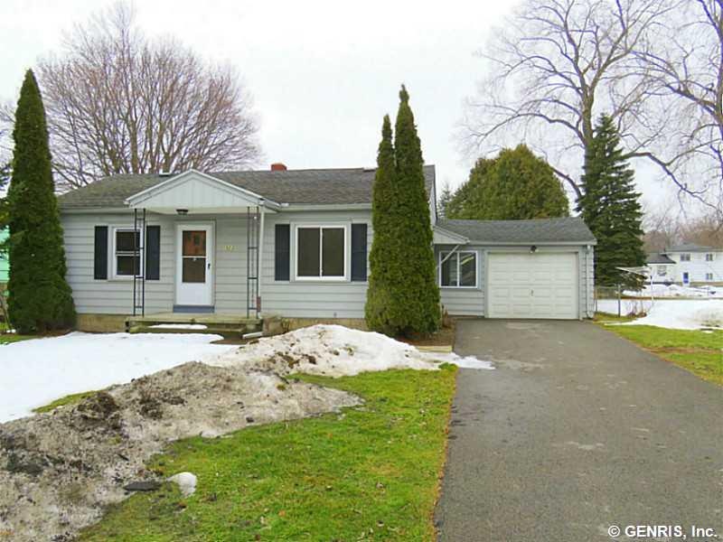 Exterior Front. WELCOME to 1523 Spencerport Road, 
