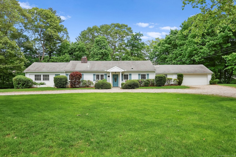Classic Ranch Style Set on Rare Level Lot with Circular Drive