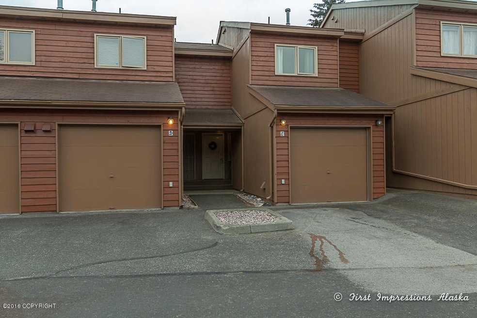 Private Garage w/ Built in Storage