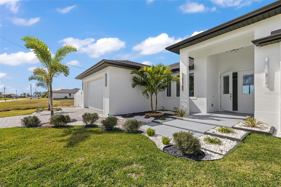 Front Entry & Landscaping