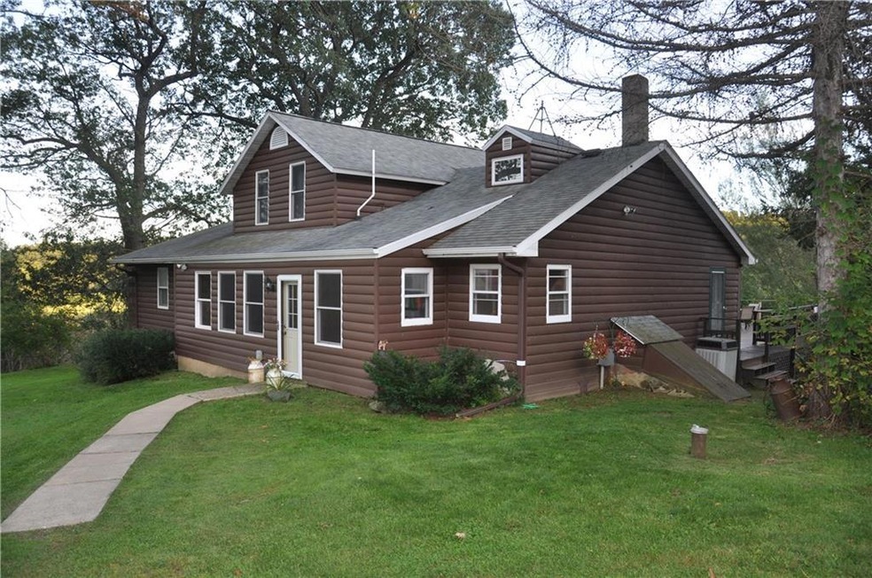 Map with estimated lot line