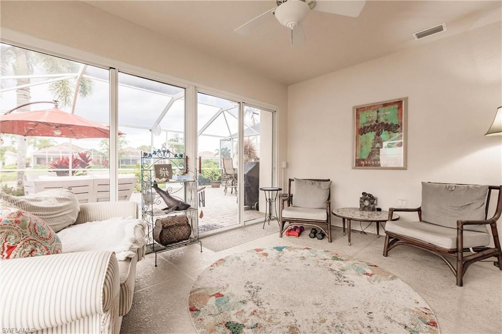 Enclosed Florida room.
