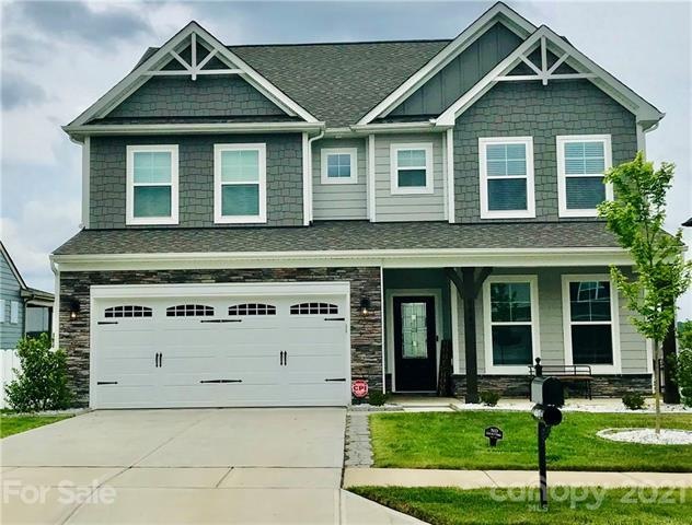 Lovely exterior and front porch welcomes you home