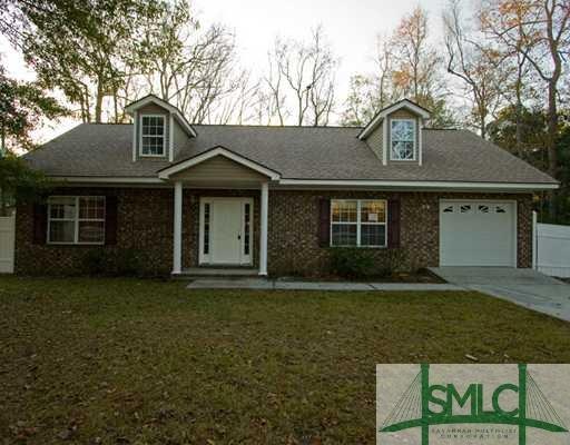 Exterior Front. Pretty home on private lot in esta