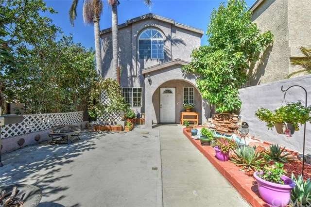 Beautiful arch window in the front of this home
