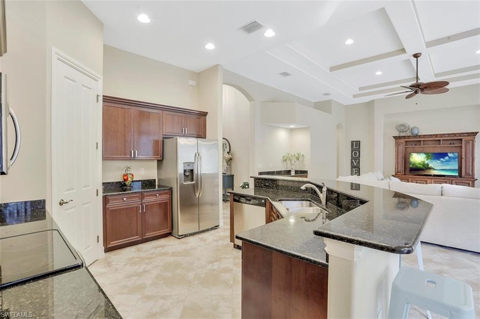 Beautiful kitchen with stainless steel appliances 