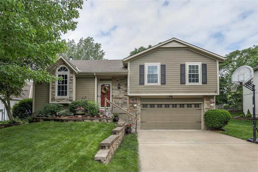 Wonderfully landscaped front yard